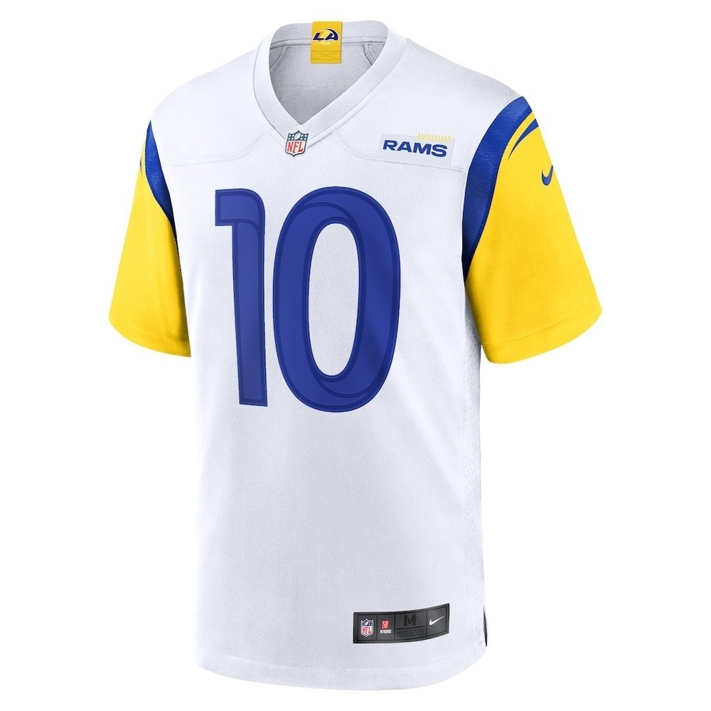 Nike Cooper Kupp Los Angeles Rams #10 On-Field Game Jersey White Men's 3XL NWT - Picture 2 of 5